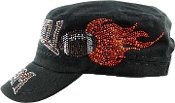 Football Mom Cap w/Flames