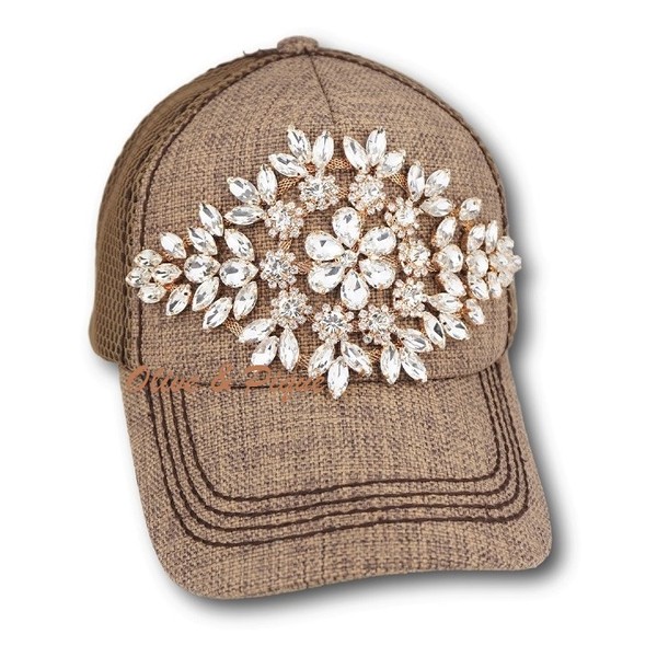 Olive & Pique Embellished High Contrast Trucker Hat
