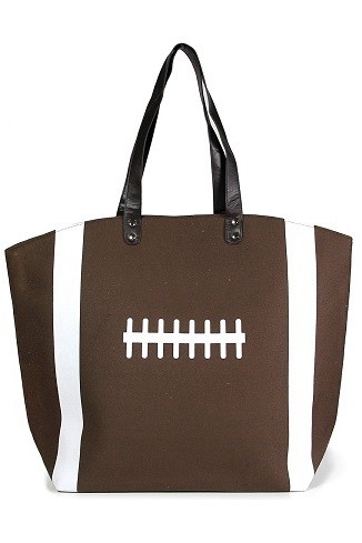 Game Day Football Theme Tote