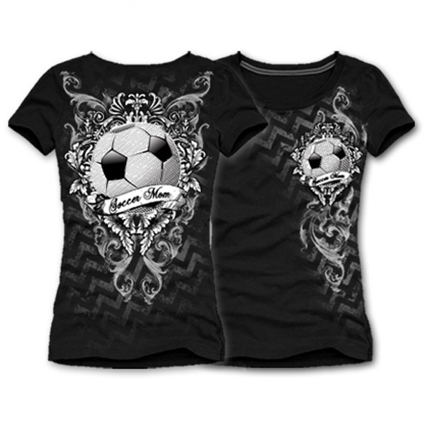 Chevron Soccer Mom S/S Shirt