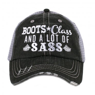 Boots Class & A Lot Of Sass Tucker Hat